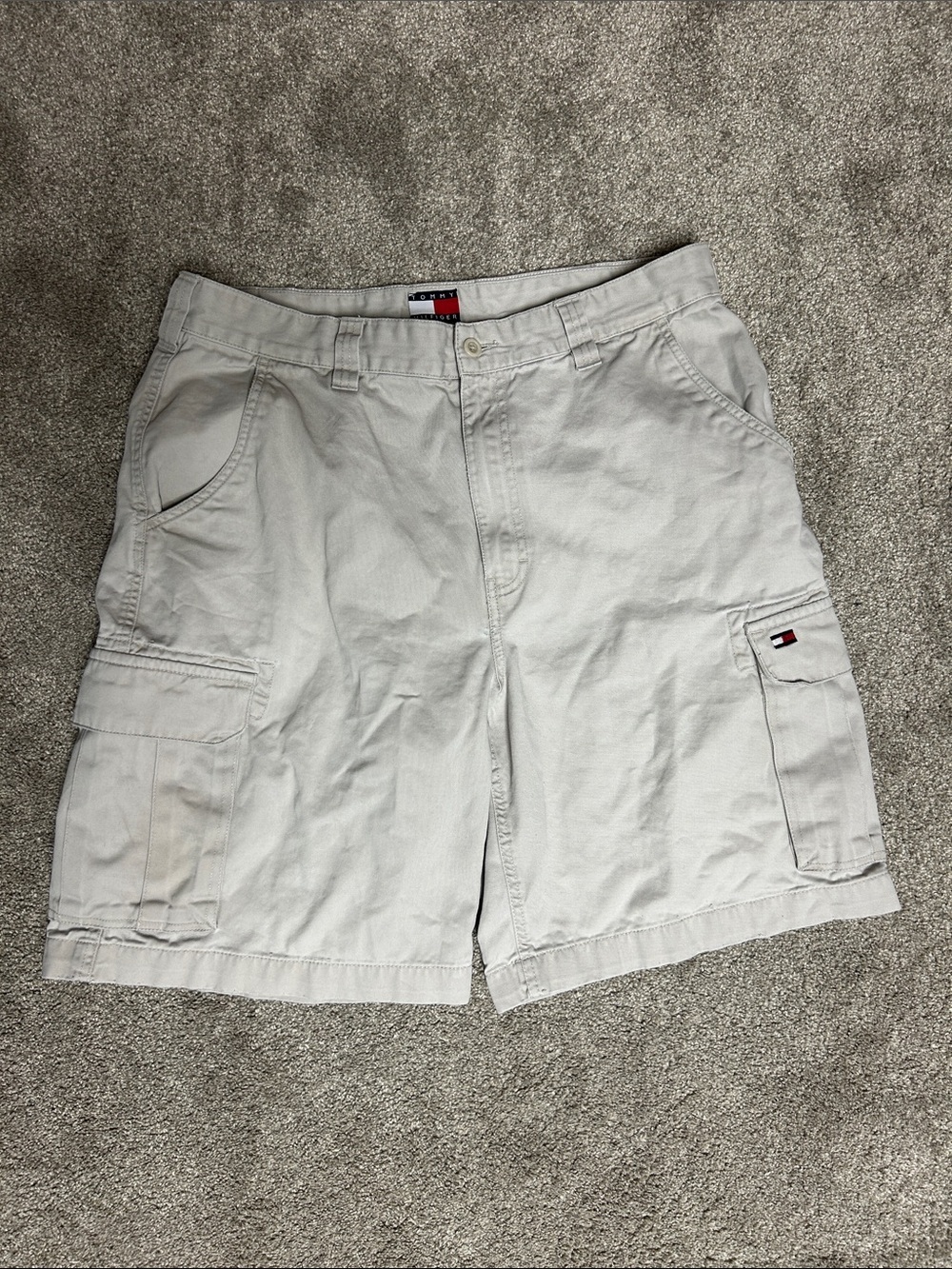 Vintage Tommy Hilfiger Baggy Cargo Shorts Y2K